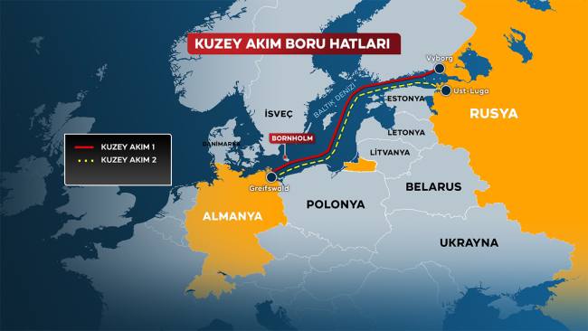 Kuzey Akım'daki sızıntılar: Denizin altında istihbarat savaşları